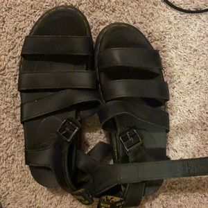 Blair platform doc marten sandals